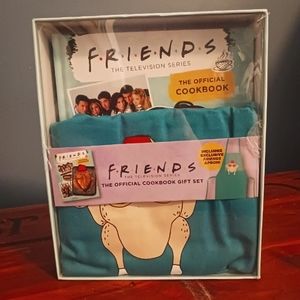 FRIENDS Official Cookbook/Apron Gift Set